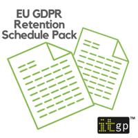 EU GDPR Retention Schedule Pack
