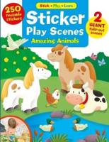 Sticker Play Scenes: Amazing Animals, 1