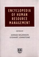 Encyclopedia of Human Resource Management