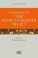 Commentary on the Energy Charter Treaty