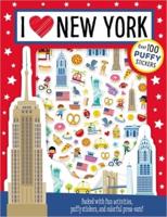 Puffy Stickers I Love New York