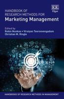 Handbook of Research Methods for Marketing Management