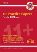 11+ CEM Practice Papers - Ages 9-10 (With Parents' Guide & Online Edition)