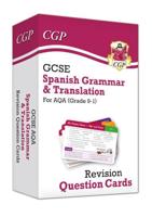 GCSE AQA Spanish: Grammar & Translation Revision Question Cards (For Exams in 2024 and 2025)