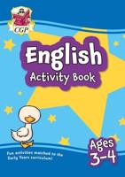 English Activity Book for Ages 3-4 (Preschool)