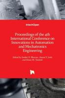 Proceedings of the 4th International Conference on Innovations in Automation and Mechatronics Engineering