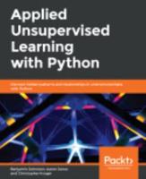 Applied Unsupervised Learning With Python