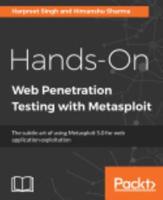 Hands-on Web Penetration Testing With Metasploit