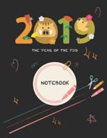 2019 the Year of the Pig Notebook