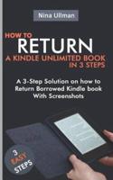 How to Return a Kindle Unlimited Book in 3 Steps