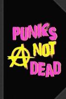 Punks Not Dead Journal Notebook