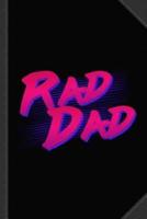 Rad Dad Retro Journal Notebook