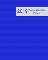 2019 Weekly and Monthly Planner