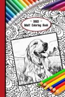Dogs Adult Coloring Book