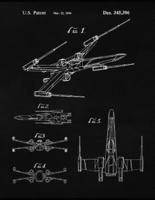 Star Wars Notebook Patent Art Journal, Large, College-Ruled, 8.5 X 11 Inches, 150 Pages