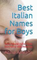 Best Italian Names for Boys: Most Popular Italian Baby Boys Name with Meanings
