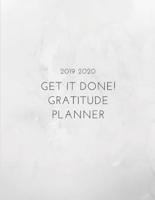 2019 2020 15 Months Get It Done Gratitude Journal Daily Planner