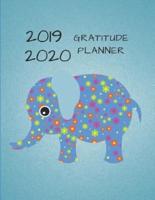 2019 2020 15 Months Baby Elephant Gratitude Journal Daily Planner