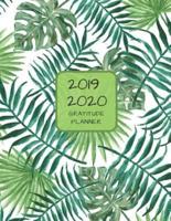 2019 2020 15 Months Fern Leaves Gratitude Journal Daily Planner