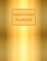 2019 2020 15 Months Metallic Gold Gratitude Journal Daily Planner