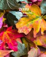 2019 Weekly and Monthly Planner