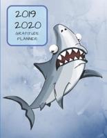 2019 2020 15 Months Sharks Gratitude Journal Daily Planner