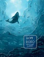 2019 2020 15 Months Ocean Whales Gratitude Journal Daily Planner