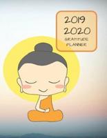 2019 2020 15 Months Buddhist Gratitude Journal Daily Planner