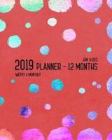 Planner 2019 12 Months