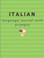 Italian Language Journal With Prompts