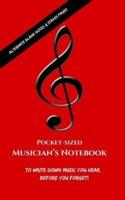 Pocket-Sized Musician's Notebook