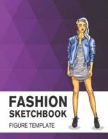 Fashion Sketchbook Figure Template