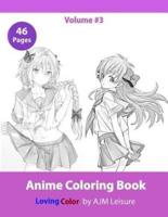 Anime Coloring Book #3