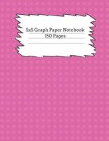 5X5 Graph Paper Notebook