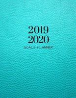 2019 2020 Turquoise Style 15 Months Daily Planner