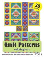 Quilt Patterns Coloring Book