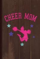 Cheer Mom Journal Notebook