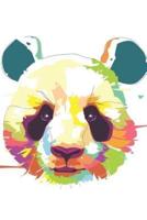 Panda Pop Art Lined Journal