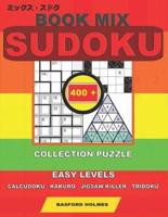 Book Mix Sudoku. 400 Collection Puzzle.