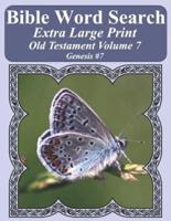 Bible Word Search Extra Large Print Old Testament Volume 7