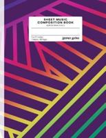 Sheet Music Composition Book