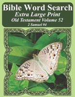 Bible Word Search Extra Large Print Old Testament Volume 52