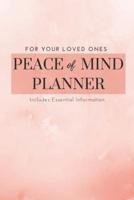 Peace Of Mind Planner & Will Workbook