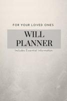 Will Planner With Peace Of Mind Journal