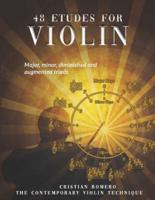 48 Etudes for Violin
