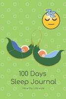 100 Days Sleep Journal for Kids