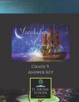 Vocabulary Voyages Grade 9 Answer Key
