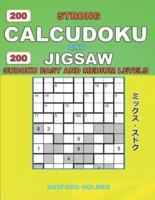 200 Strong Calcudoku and 200 Jigsaw Sudoku. Easy and Medium Levels.