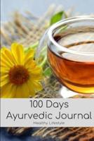 100 Days Ayurvedic Daily Routine Journal Book