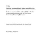Studies of Avalanche Photodiodes (Apds) as Readout Devices for Scintillating Fibers for High Energy Gamma-Ray Astronomy Telescopes